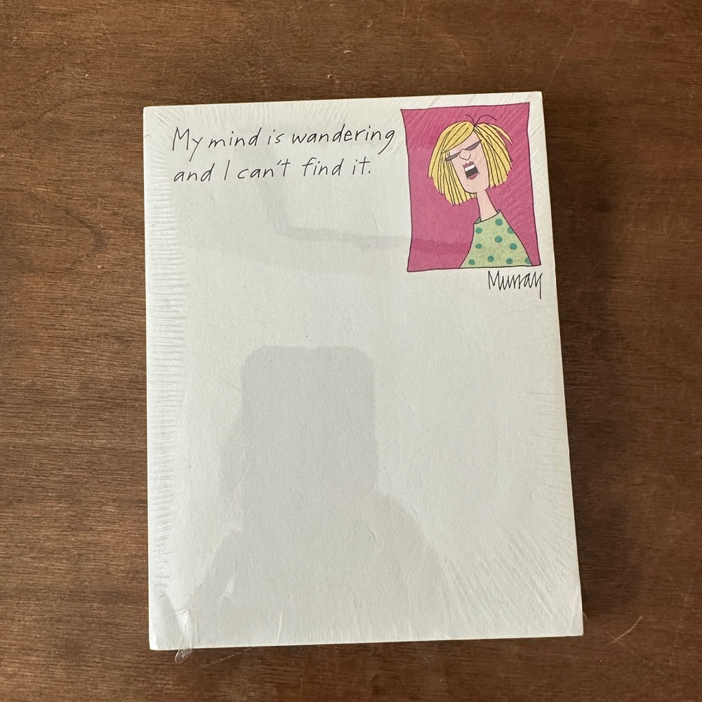 Humorous Cartoon Notepad